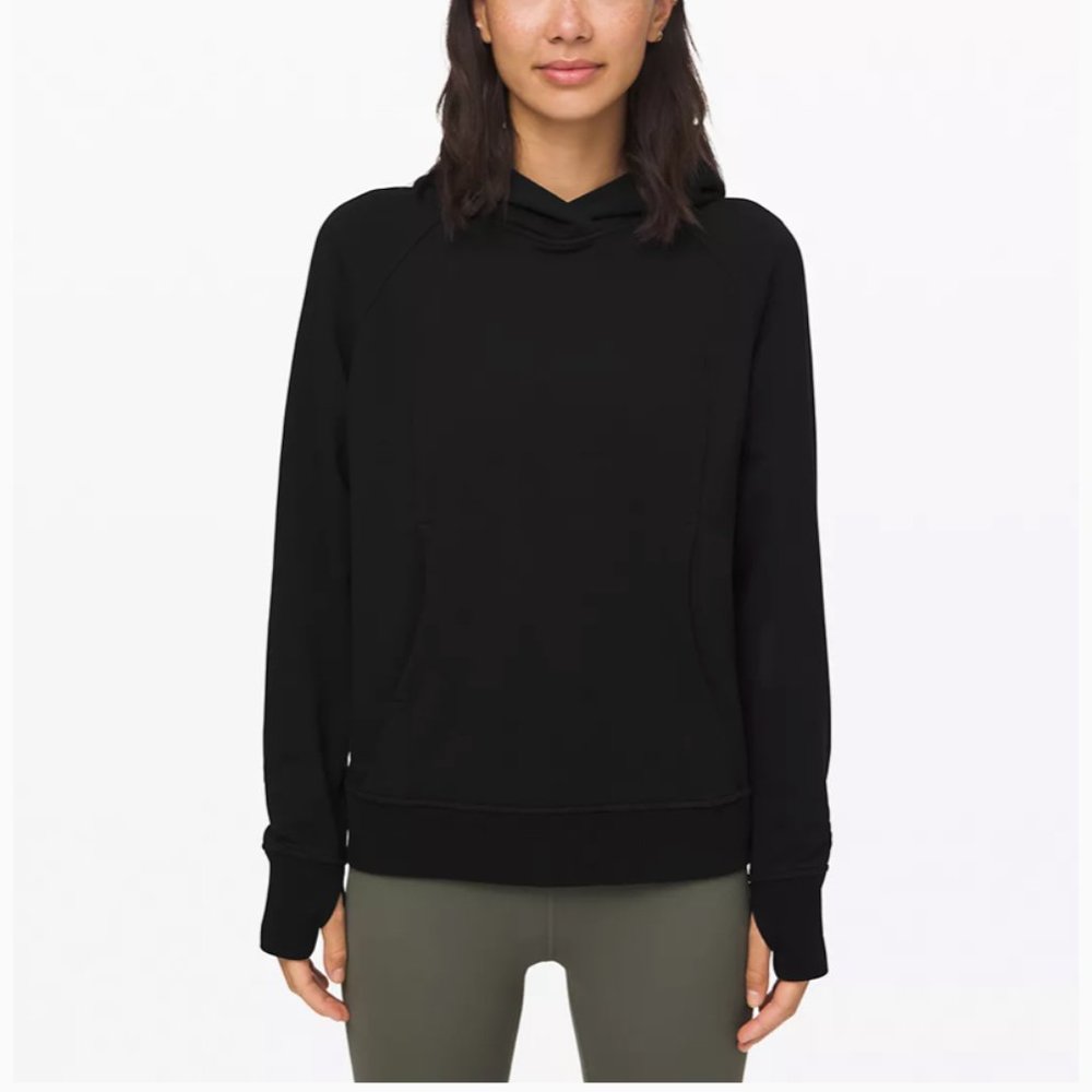 Lululemon Scuba Pullover Black Size 8 Womens
